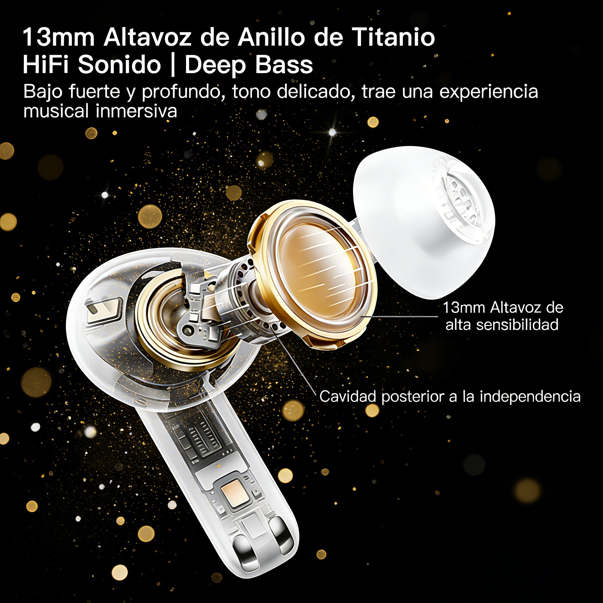 Auriculares Bluetooth Oferta Limitada | 50% Descuento Mayorista | Cancelación de Ruido | Regalo Navidad