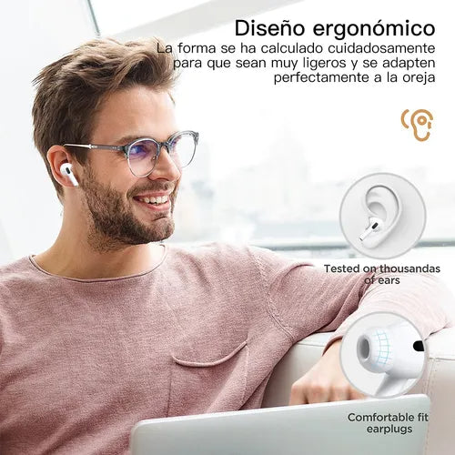 Auriculares Bluetooth Oferta Limitada | 50% Descuento Mayorista | Cancelación de Ruido | Regalo Navidad